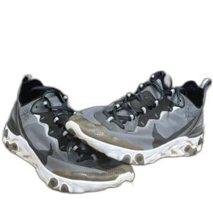 Nike React Element 87 Grey Running Sneakers Men's Size 9.5